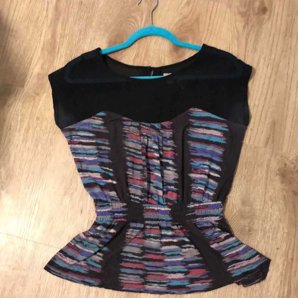 Ecoté top with mesh top